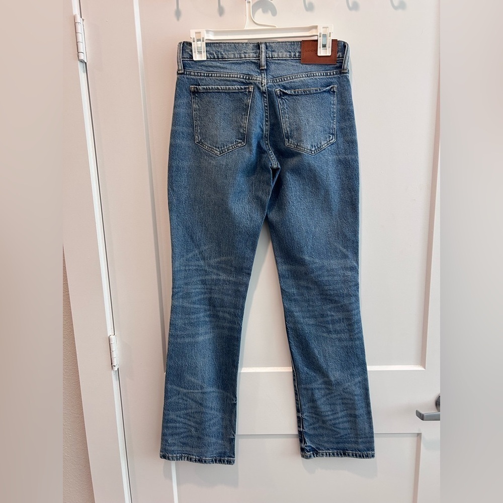 Lucky brand Distressed Blue Jeans - Picture 2 of 4